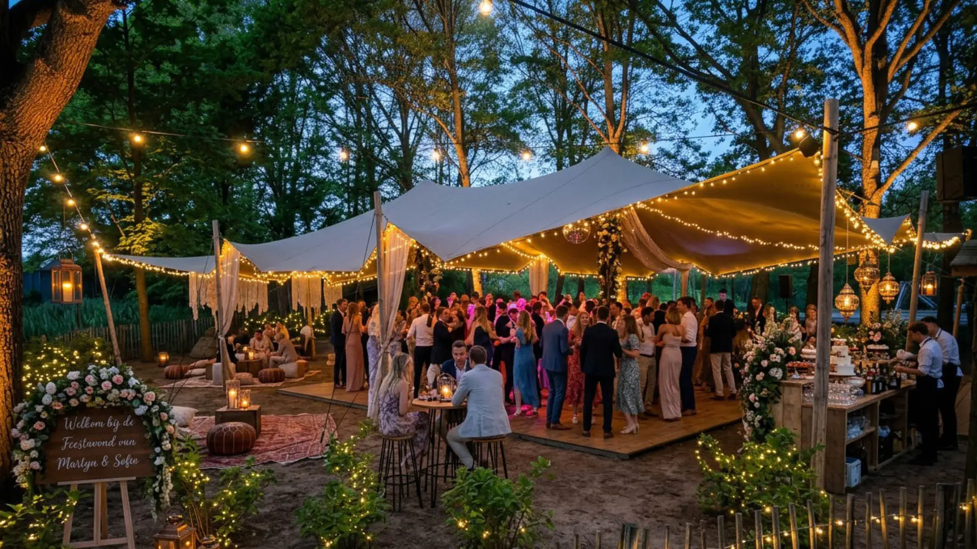 ibiza stijl eventlocatie voor bruiloft